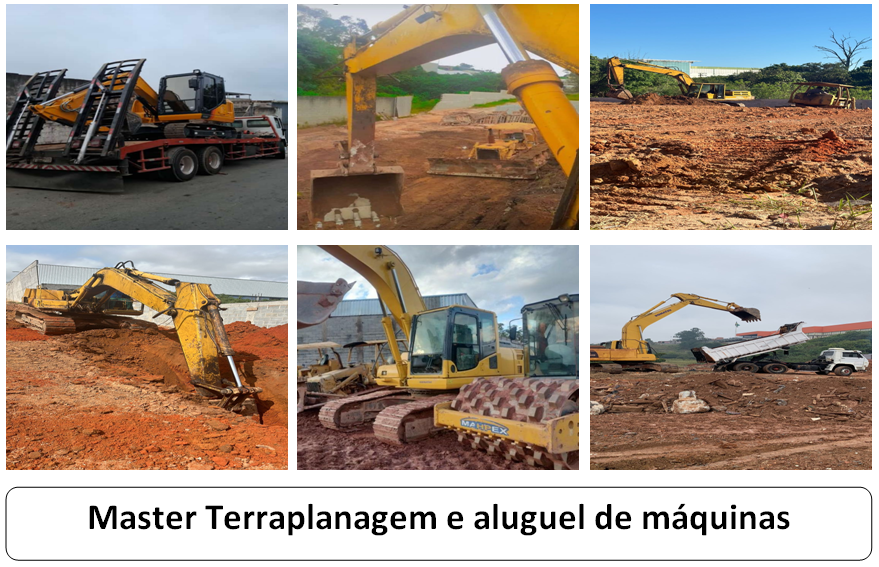Maquinas obras Poá